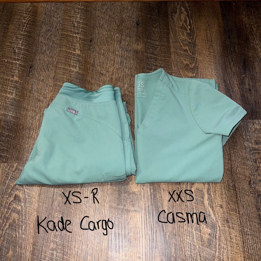 Figs Scrub Set XXS/XS Jade LIMITED EDITION